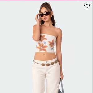 Edikted Tigerlily Tube Top